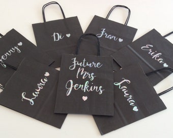Personalised hen night favors bags