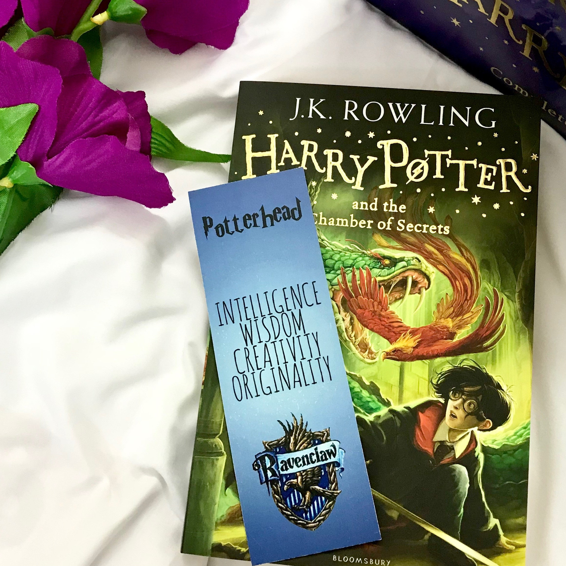 Ravenclaw bookmark harry potter gift idea ravenclaw house | Etsy