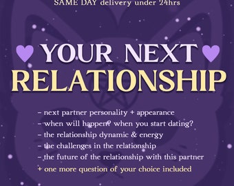 Same Day Your Next Relationship Tarot Reading under 24hrs . Your Next Love . Your Next Partner. Tarot Readings . Tarot Reader