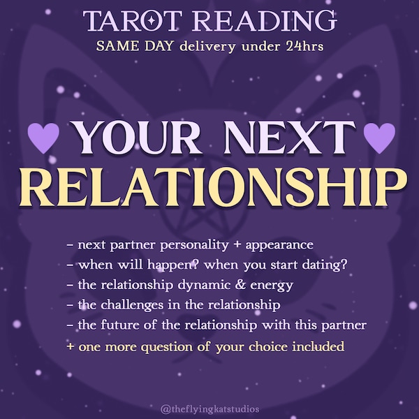 Same Day Your Next Relationship Tarot Reading under 24hrs . Your Next Love . Your Next Partner. Tarot Readings . Tarot Reader