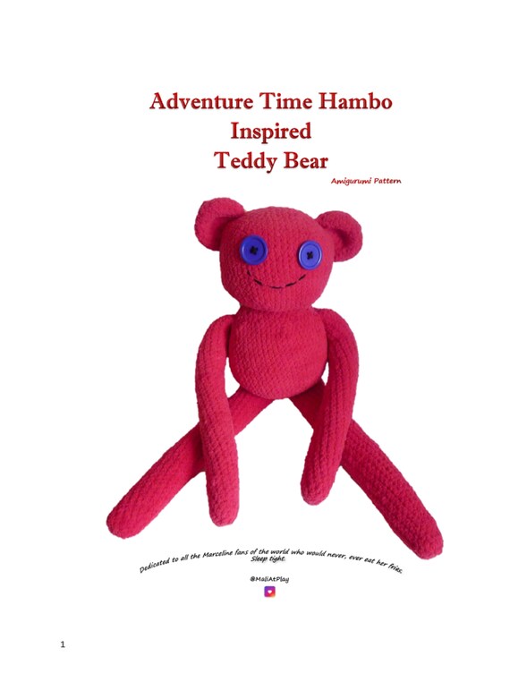 adventure time hambo plush