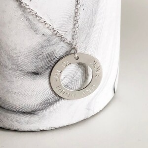 Etsy 2025 grandchildren necklace