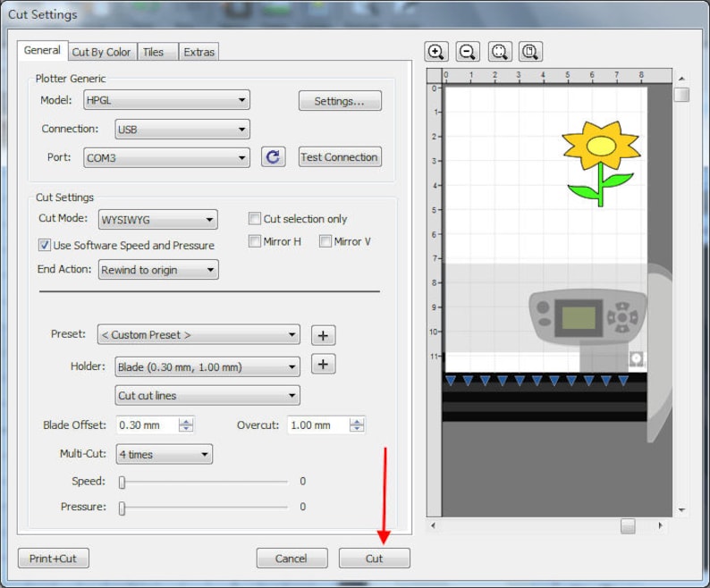 Easysigncut Pro Vinyl Cutter Software With Contour Cutting Etsy