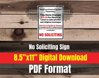 Private Property No Trespassing Digital Sign Download (8.5x11 inches)