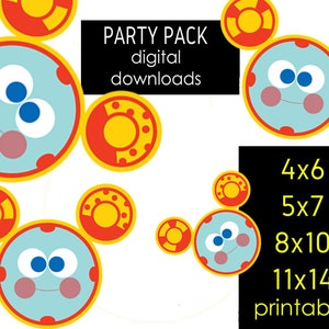 Party Pack  Toodles Digital Downloads - Mickey Mouse Clubhouse JPEG - Party - Decoration - Oh Toodles - sign - birthday - decor - banner