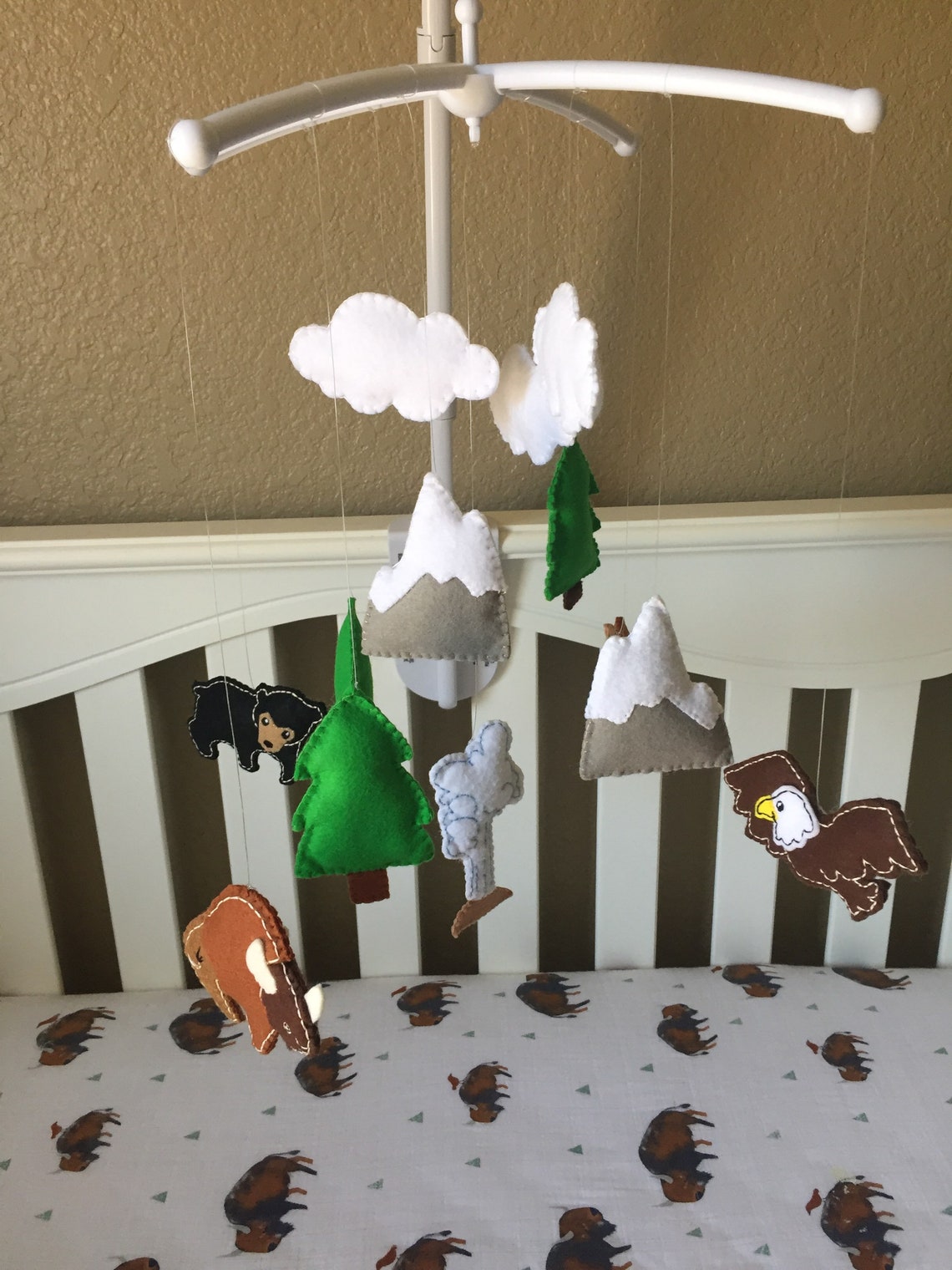 Mountain Baby Mobile PATTERN Adventure Nursery Diy Nursery Etsy