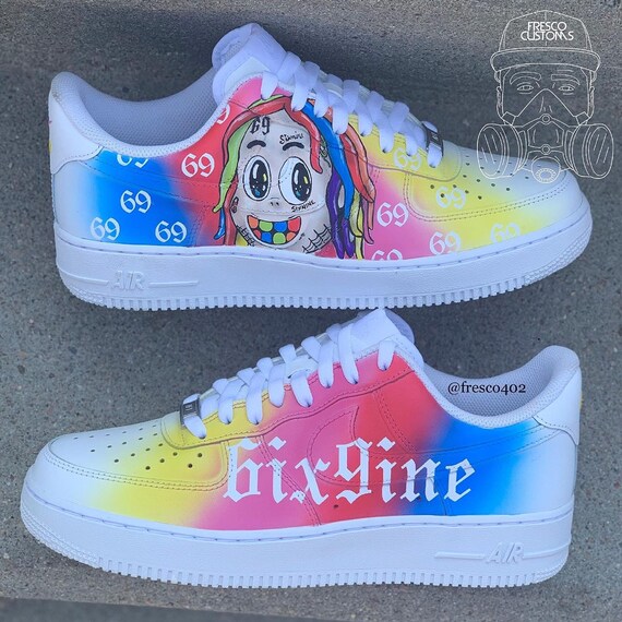 nike air force one 6ix9ine