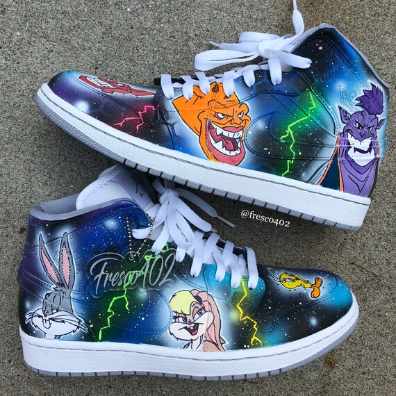 space jam custom shoes