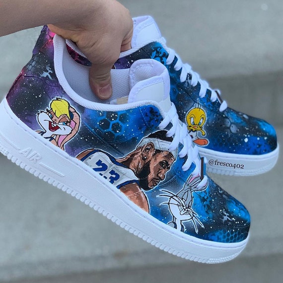 custom space jam jordans