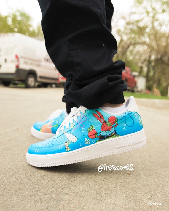 spongebob custom shoes