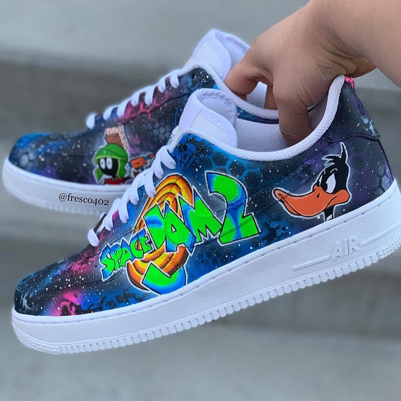space jam shoes custom