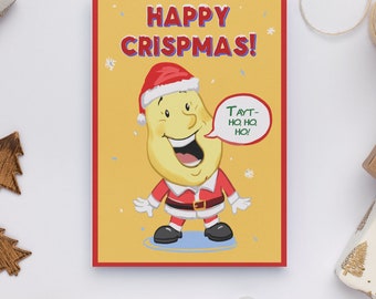 Tayto Crisp  Northern Ireland Christmas Day Card