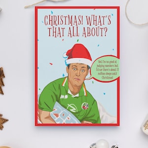 Vater Ted 'Vater Dougal' Weihnachtskarte
