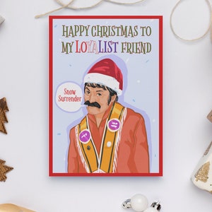 Oom Andy Loyalist Grappige Protestantse Kerstkaart