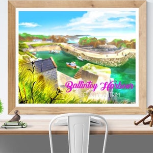 Ballintoy Harbour, County Antrim, Northern Ireland