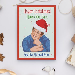 Ma Carte de Noël Give My Head Peace