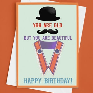 The Sash Protestant Birthday Card - Northern Irish Humour