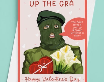 Up the GRA Valentines Day Card