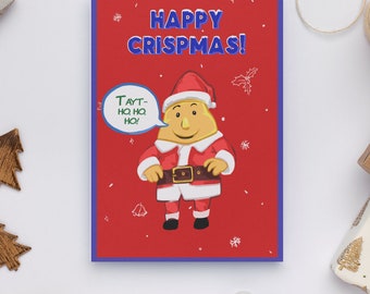 Tayto Crisp  Republic of Ireland Christmas Day Card