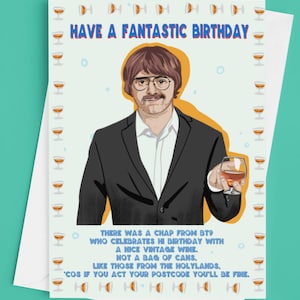 Biglietto di compleanno Paddy Raff Northern Ireland