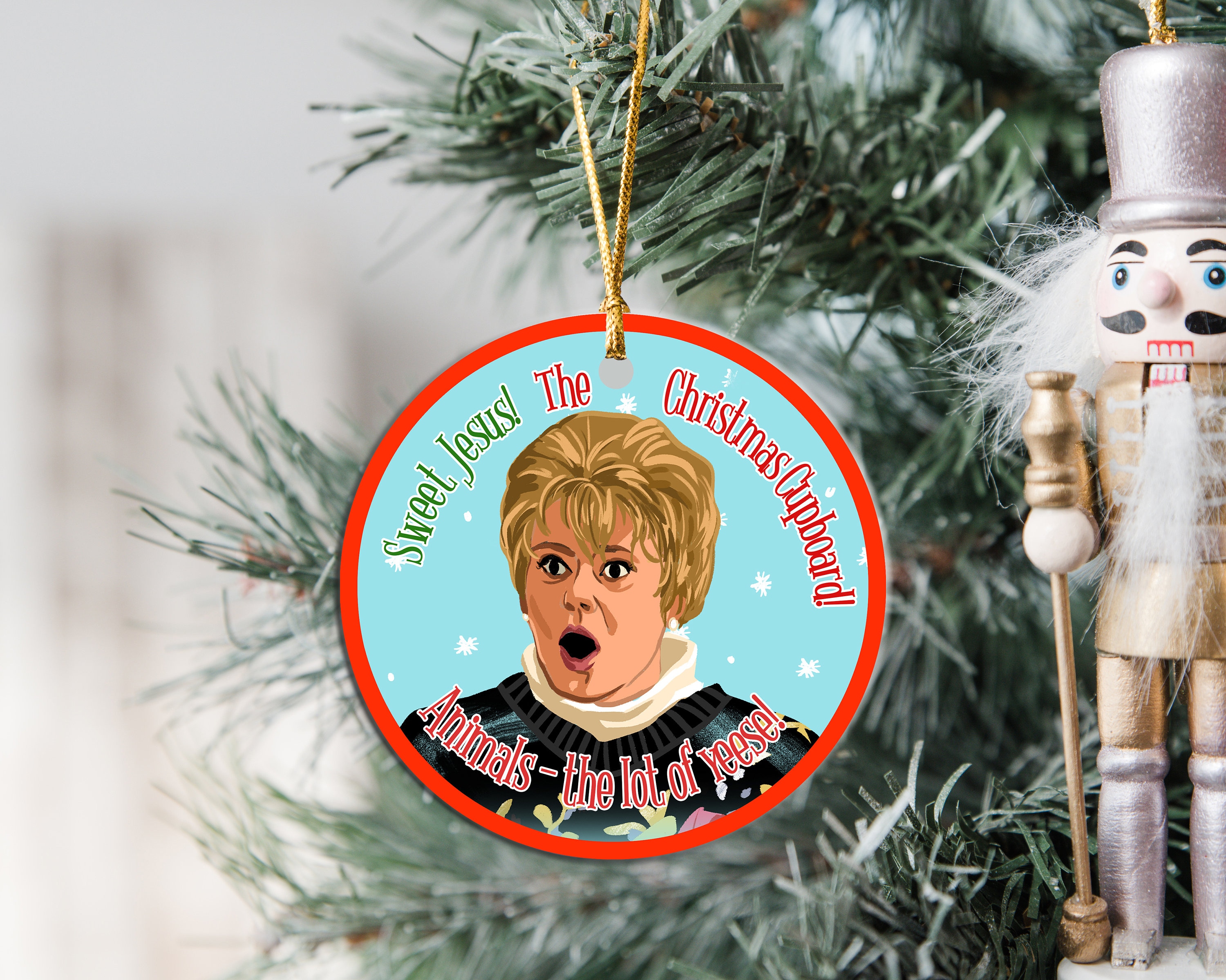 Derry Girls Ma Mary Christmas Decoration