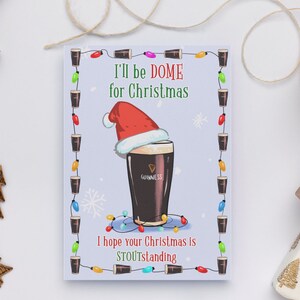 Guinness Irish Weihnachtskarte