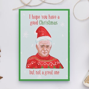 Eamon Dunphy Tolle Weihnachts-Weihnachtskarte