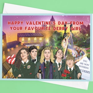 Derry Girls: Carte de Saint-Valentin « Favorite Derry Girl »