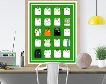 History of Republic of Ireland Away Shirts