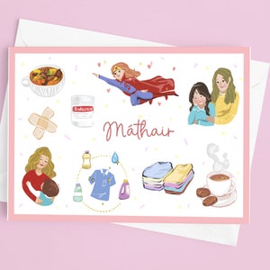 Mathair Irish Language Mother’s Day Card