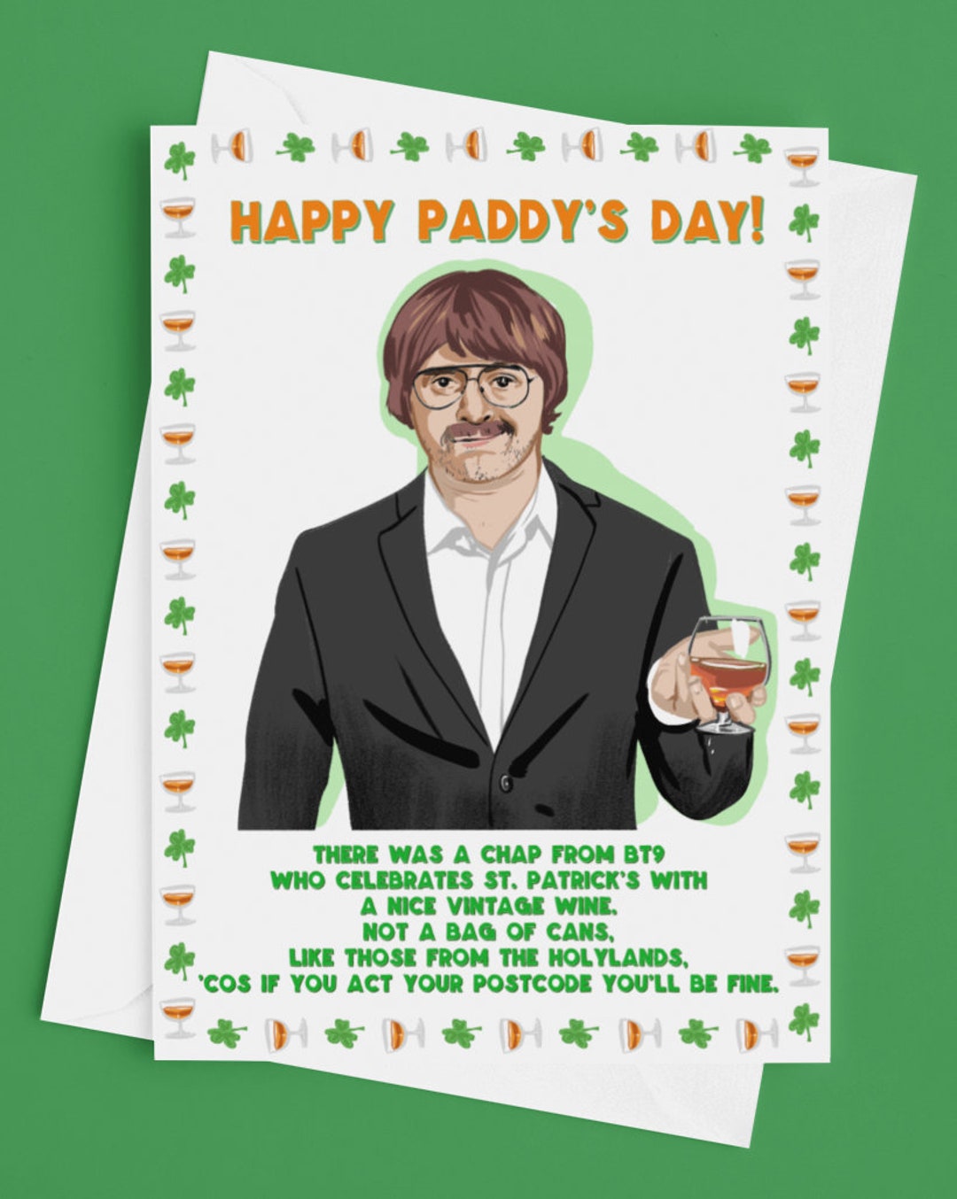 Paddy Raff St. Patrick's Day Card - Etsy