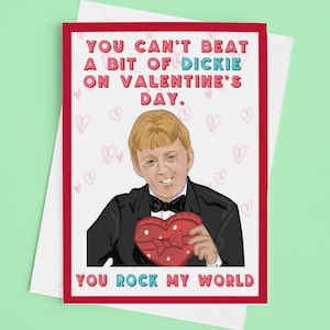 Dickie Rock Ierse Valentijnsdag Kaart