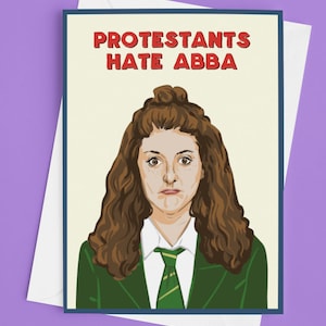 Derry Girls Orla Grußkarte