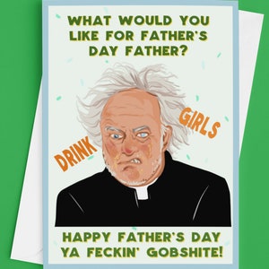 Vader Ted 'Father Jack' Vaderdagkaart