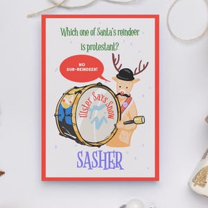 Weinachtskarte - Sasher