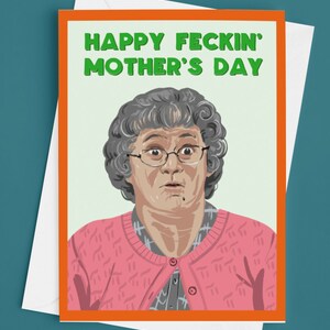 Tarjeta del Día de la Madre de la Sra. Brown