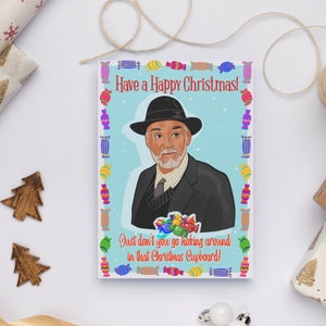 Derry Girls Granda Joe Weihnachtsgrußkarte