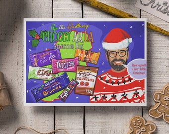 Choccy Ar La: Funny Irish Gerry Adams Christmas Card