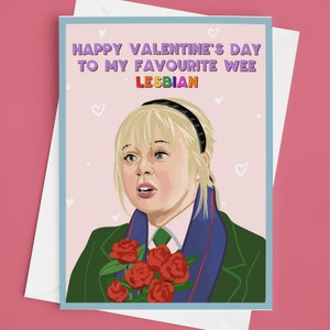 Derry Girls Claire Wee Carte lesbienne de la Saint-Valentin