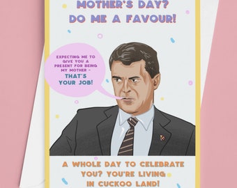 Roy Keane Irish Mother's Day Card