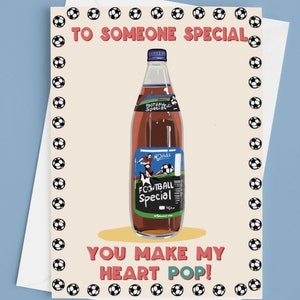 Tarjeta Especial de Fútbol irlandés De San Valentín