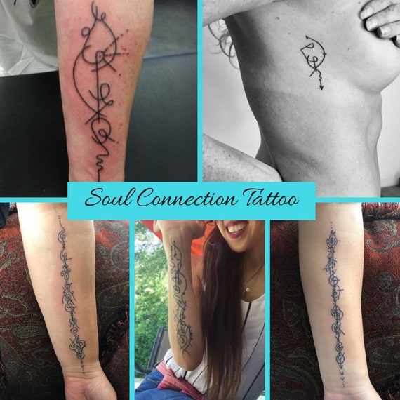 Seele Verbindung Tattoo Etsy