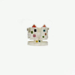 Castle Silver Ring