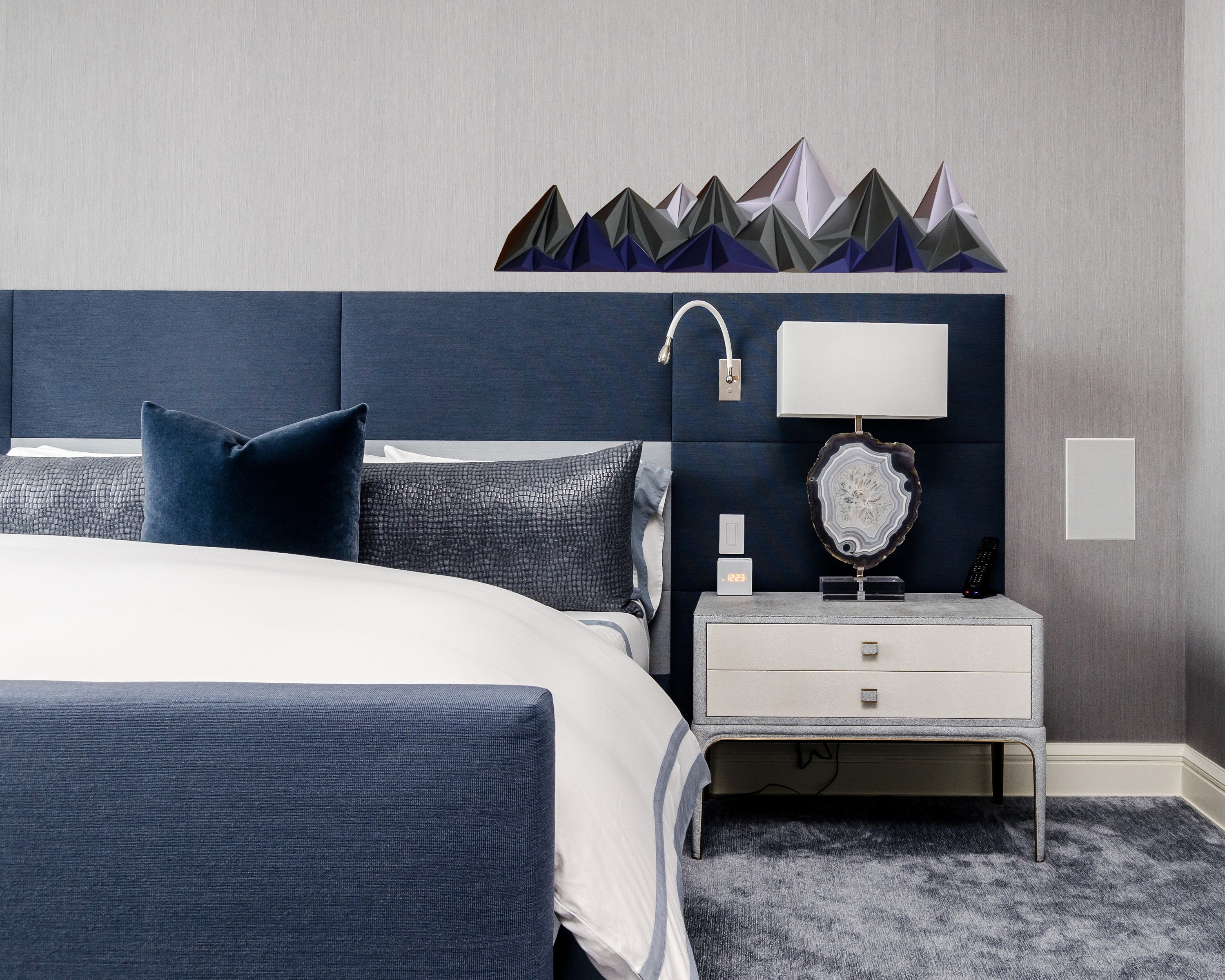 Kit Papercraft, Montagnes, Décoration Murale, Made in France, Créer de Ses Mains, Paysage Vallonné