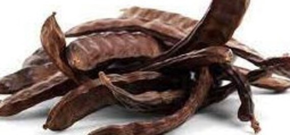 Gousses en Morceaux de Caroubier, Gousses Cassées, Ceratonia Siliqua, Produits Bio, Sans Aucun Trait