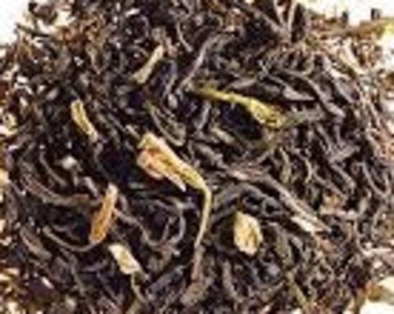 Thé Vert, Au Jasmin de Mon Jardin, Séchées à L'air Libre, Sans Traitement, Thé Biologique