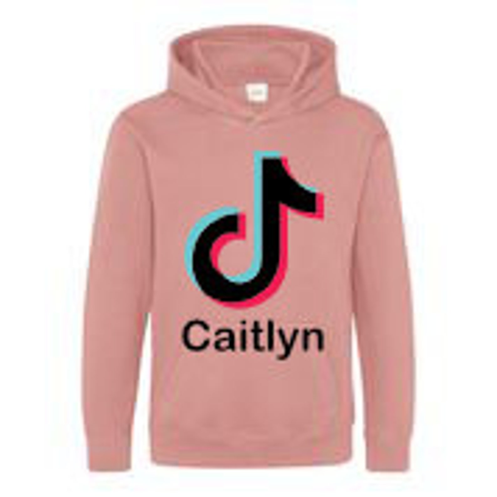 Personalised Kids Tik Tok Hoodie Children's Tik Tok Etsy