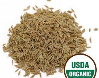 Cumin seed, whole organic 2 oz