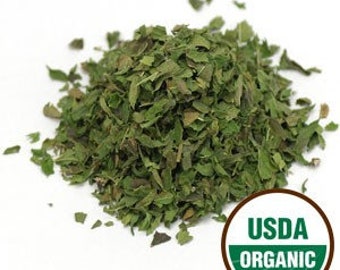 Spearmint leaf, cut/s organic