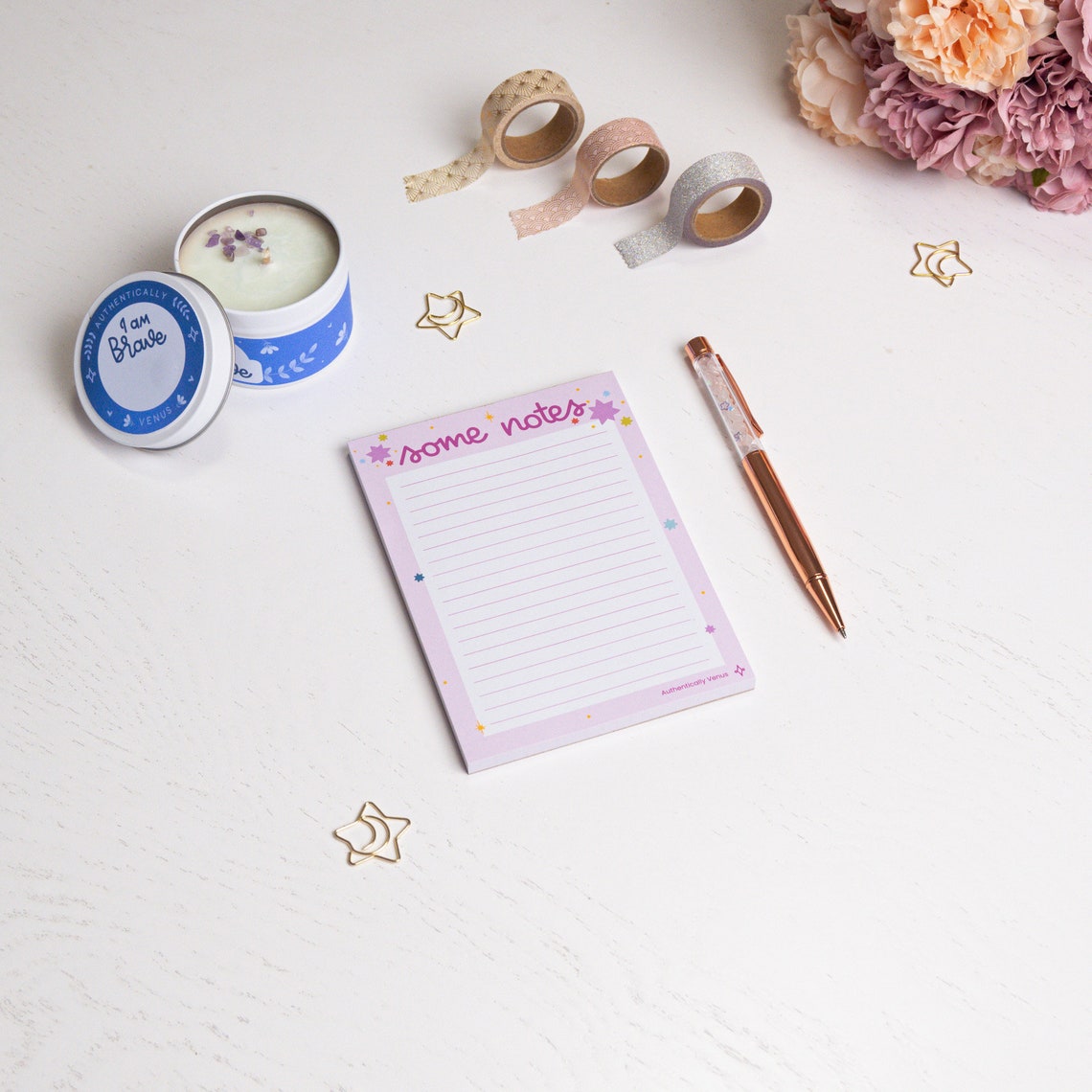 Some Notes Notepad | A6 Notepad - Etsy